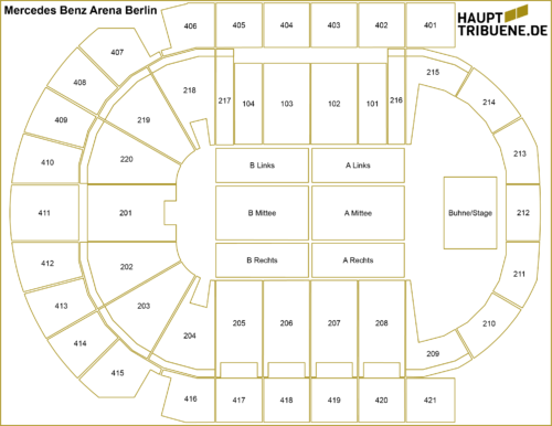 Sitzplätze beste berlin mercedes arena benz Premium Seats